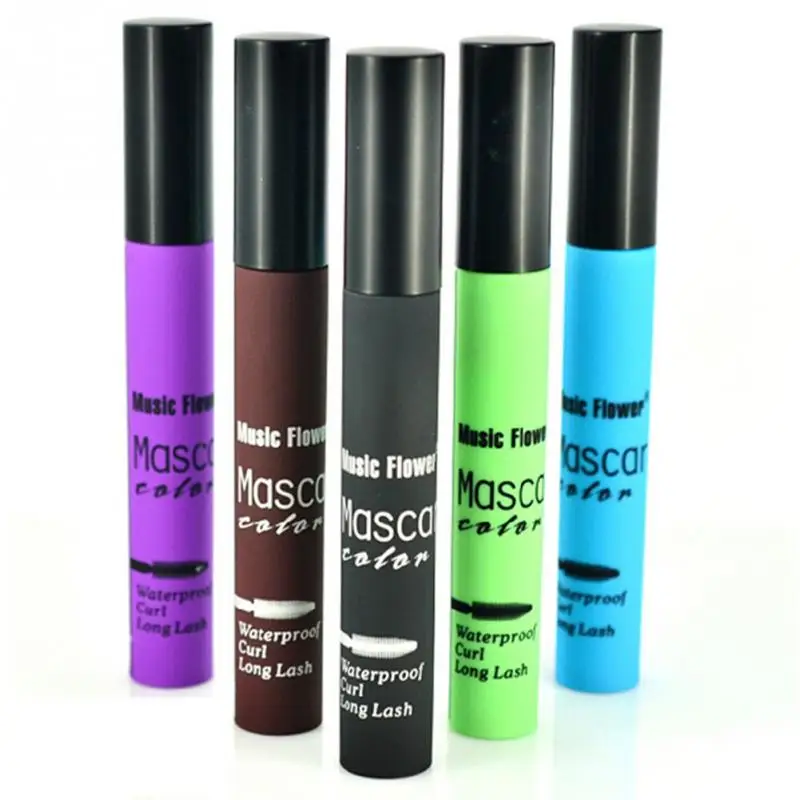 Профессиональная косметическая цветная тушь для глаз Водостойкая ресниц