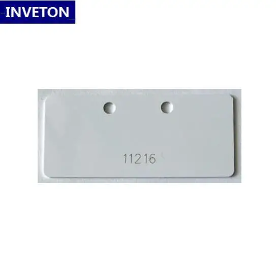 PVC reusable shoetag ISO18000-6C Uhf Rfid обувь тег для марафона rfid спортивного оборудования racing чужой h3 чип бумаги uhf rfid одноразовые - Цвет: PVC reusable shoetag