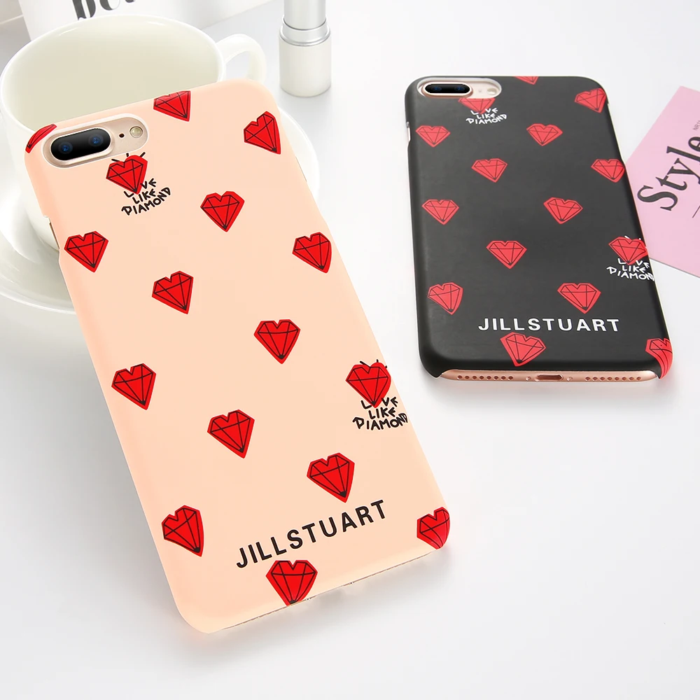 KISSCASE Fashion Cute Phone Case For iPhone X XR XS Max Hard PC Back Cover 5 5s Se 6s 7 8 Plus Cartoon Coque Fundas |