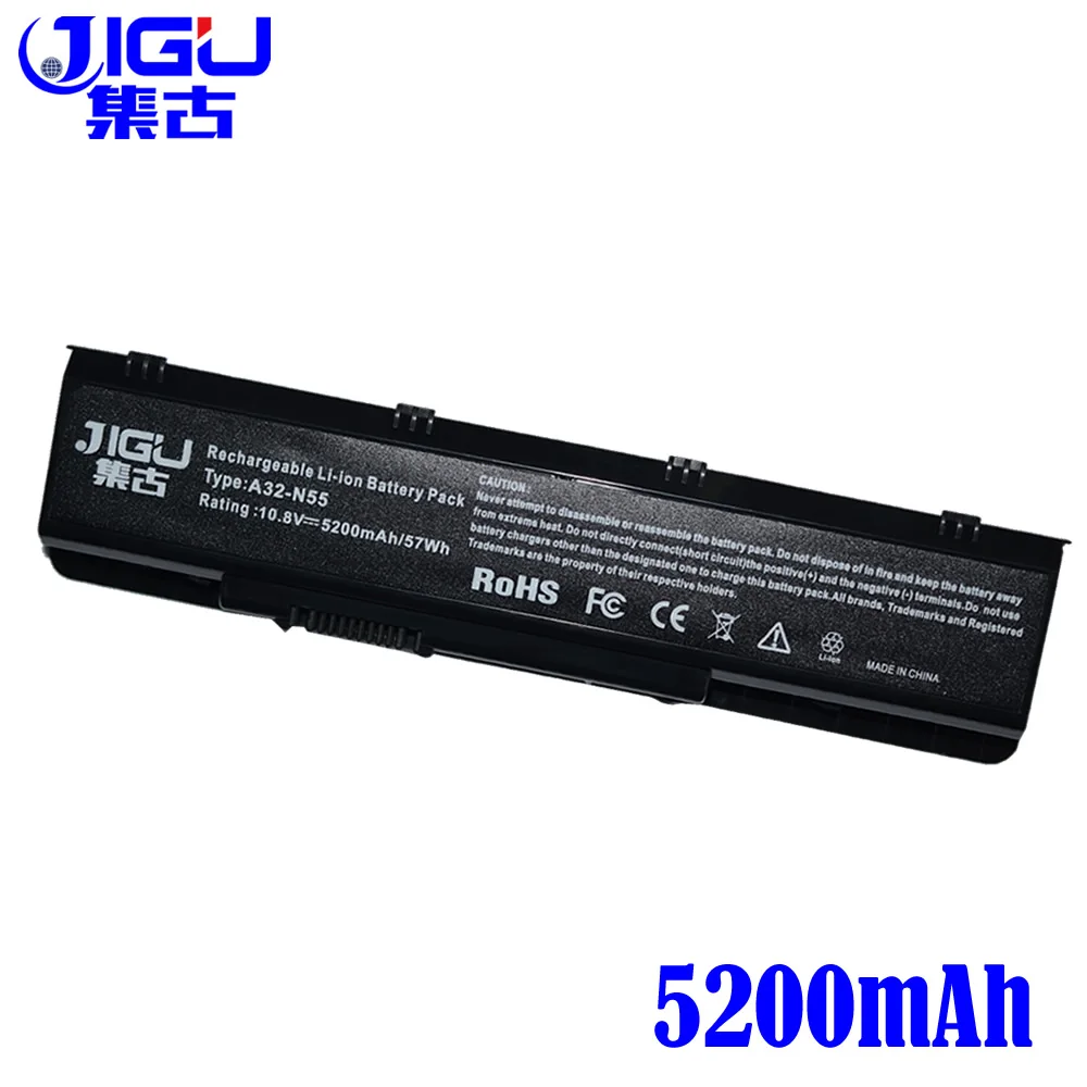 Аккумулятор JIGU для ноутбука Asus 6 ячеек серия N55SF N55SL N75 N75E N75S N75SF N75SJ N75SL N75SN N75SV A32 N45