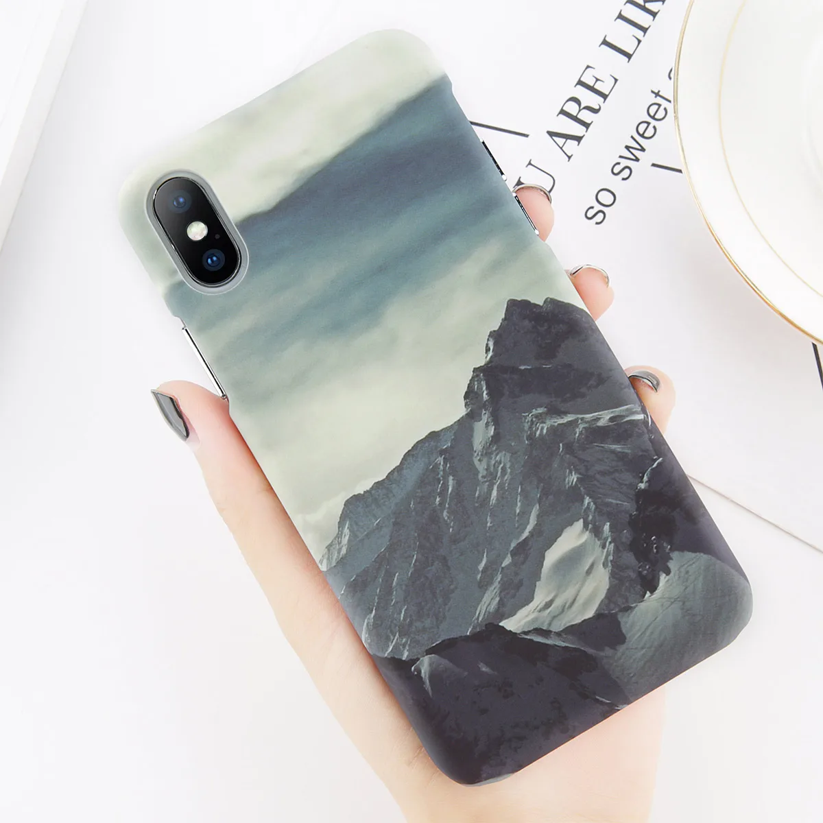 1038 Чехол для телефона Moskado для iPhone 6 6s 7 8 Plus, чехол для iPhone X XS Max XR 7 8, жесткий пластиковый чехол s - Цвет: 1038