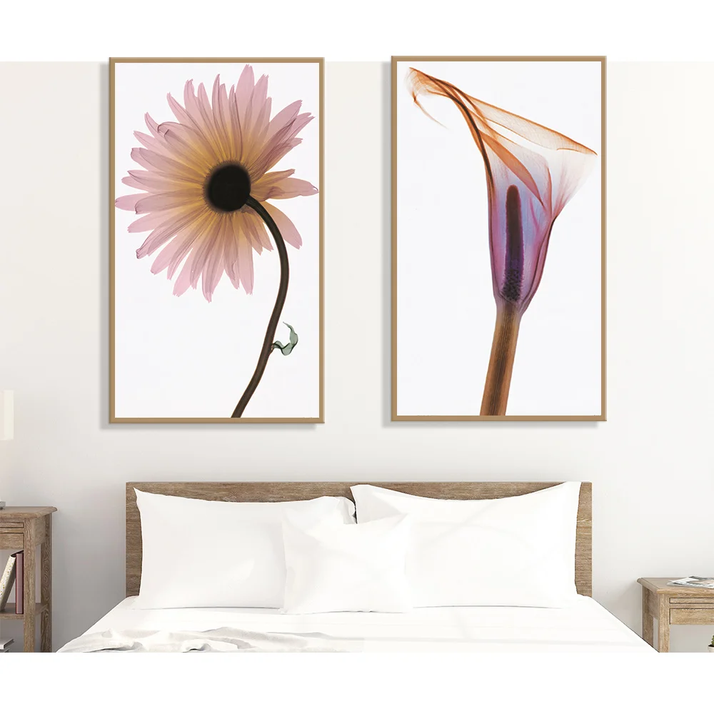 Скандинавский декор плакат и печати северных акварель цветок холст Книги по