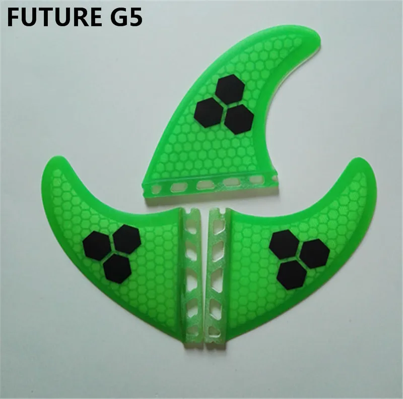 Future ласты G5/G7 для серфинга гребли соты стекловолокна плавники чистого цвета Fcs 3