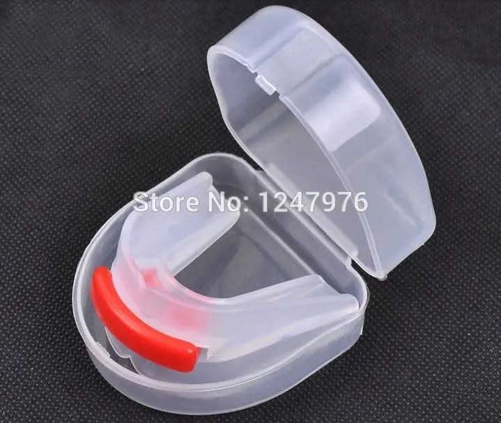 Бесплатная доставка защита для двойных зубов бокса боксерский мундштук бруксизм