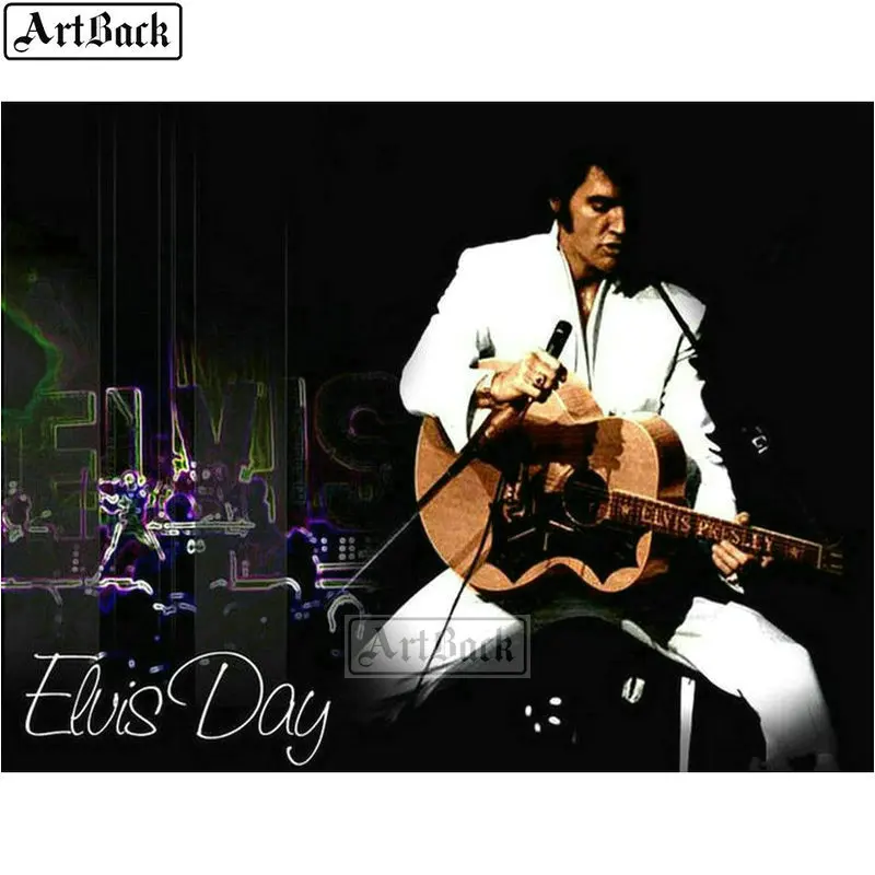 Алмазная живопись Elvis Presley Набор для вышивки квадратными стразами 5d сделай сам