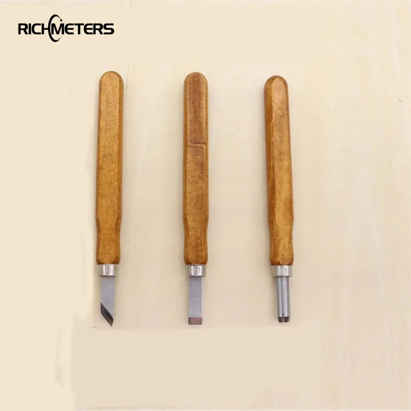 3 шт./компл. резьба по дереву ручная узкий скребок Инструмент для основной резки