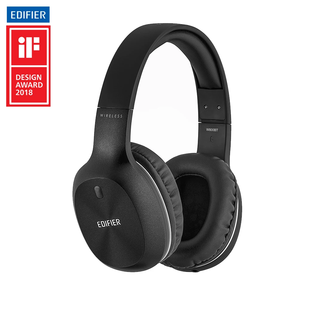 Edifier W800BT Bluetooth наушники 40 мм драйверы Bass Беспроводной гарнитура эргономичный крой