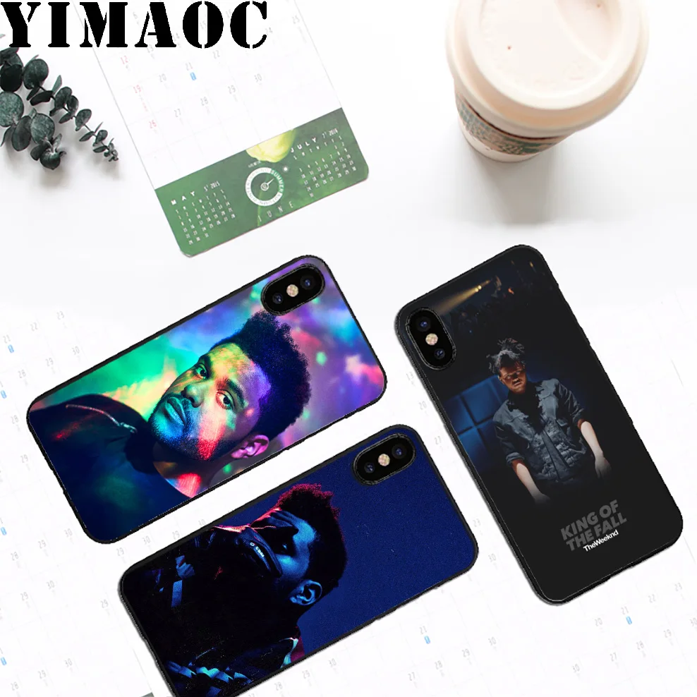 YIMAOC A55 Weeknd Starboy Мягкий силиконовый чехол для iPhone 11 Pro Xr Xs Max X или 10 8 7 6 6S Plus 5 5S SE |