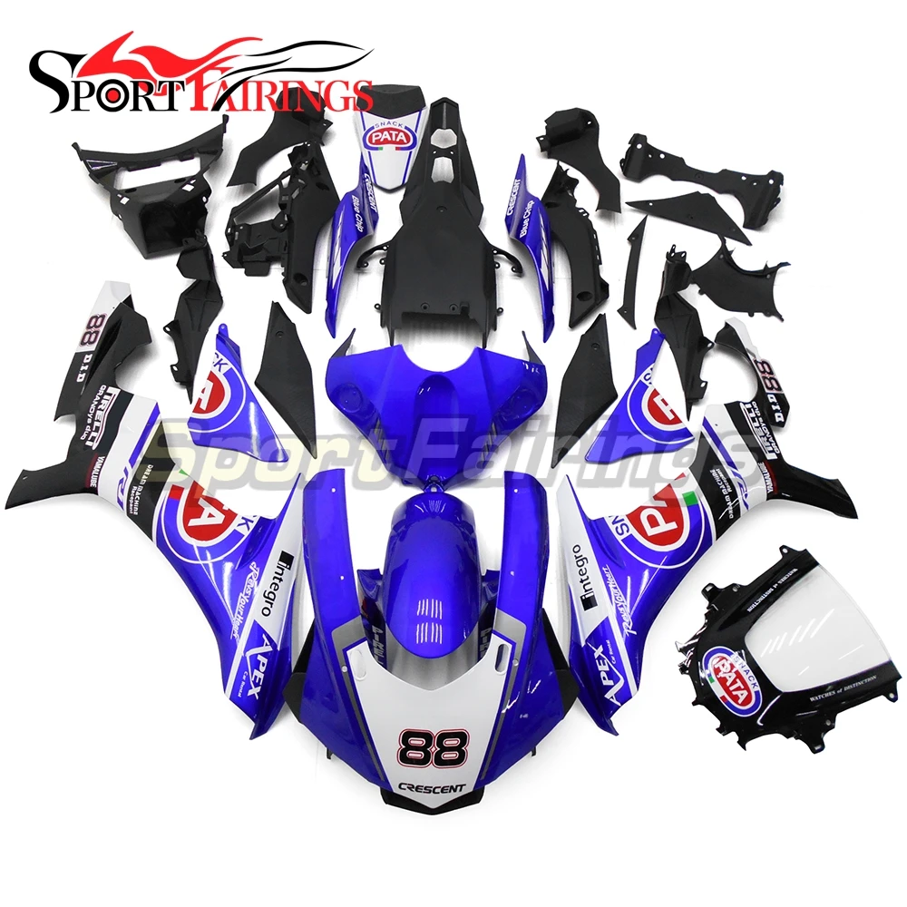 

Blue 88 ABS Injection Motorcycle Fairings For Yamaha YZF R1 Year 15 16 YZF-R1 2015 2016 Full Fairing Kit Cowlings Carene Hulls