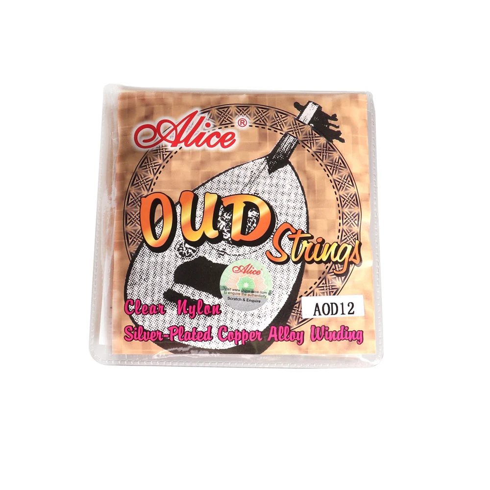 Alice OUD strings AOD 11 12 гитарные струны из нейлона и Посеребренного медного сплава для