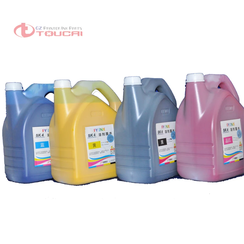 CMYK 4 бутылки/партия infiniti FY SK4 растворимые чернила для Seiko SPT510 SPT1020 головка СИД challenger