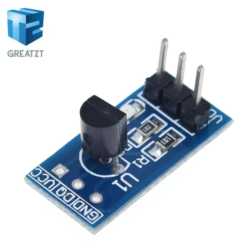 GREATZT 1 шт. DS18B20 модуль датчика измерения температуры для arduino