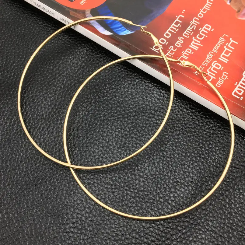 Danfosi Hoop Earrings Simply Style Metal Circle Fashion For Women 2017 New Accessories Statement Jewelry|fashion hoop earrings|hoop earringsearrings