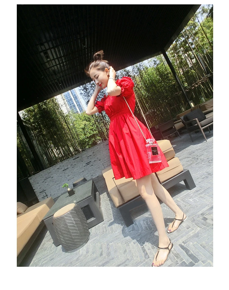 Parollada Для женщин пикантные красные Slash Средства ухода за кожей Шеи Тонкий