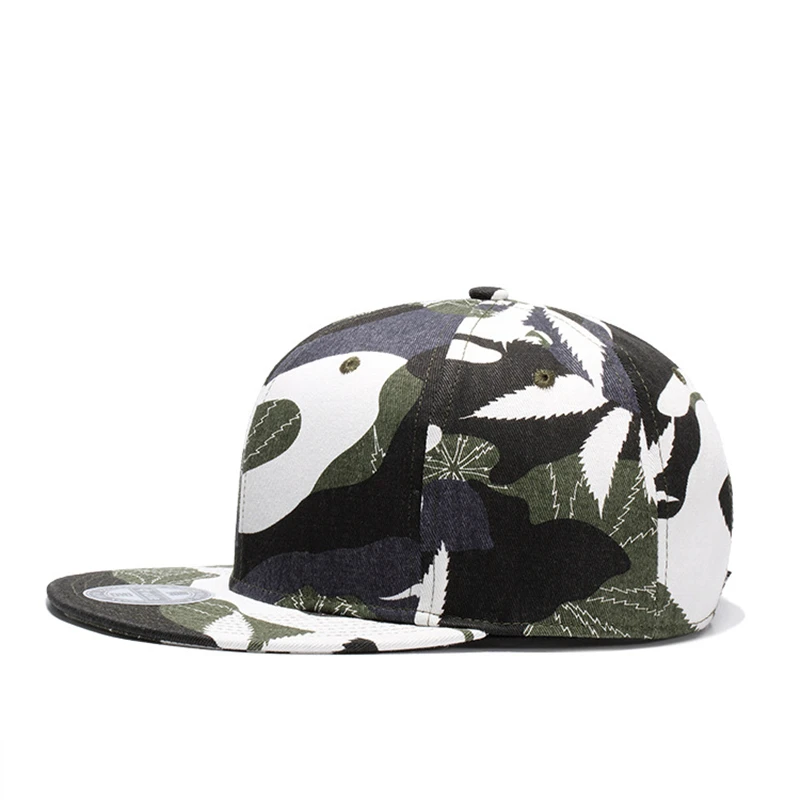 [WUKE] брендовая камуфляжная кепка с листьями Кепка Snapback головные уборы для мужчин
