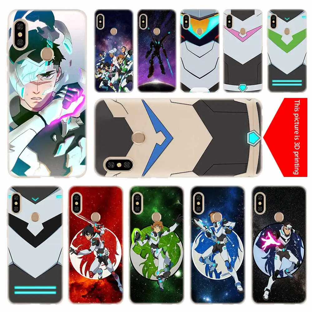 Прозрачный силиконовый чехол Voltron для Xiaomi Redmi Note 10 9 8 7 6 5 Pro Max 9T 8T 10S 9S|Бамперы| |