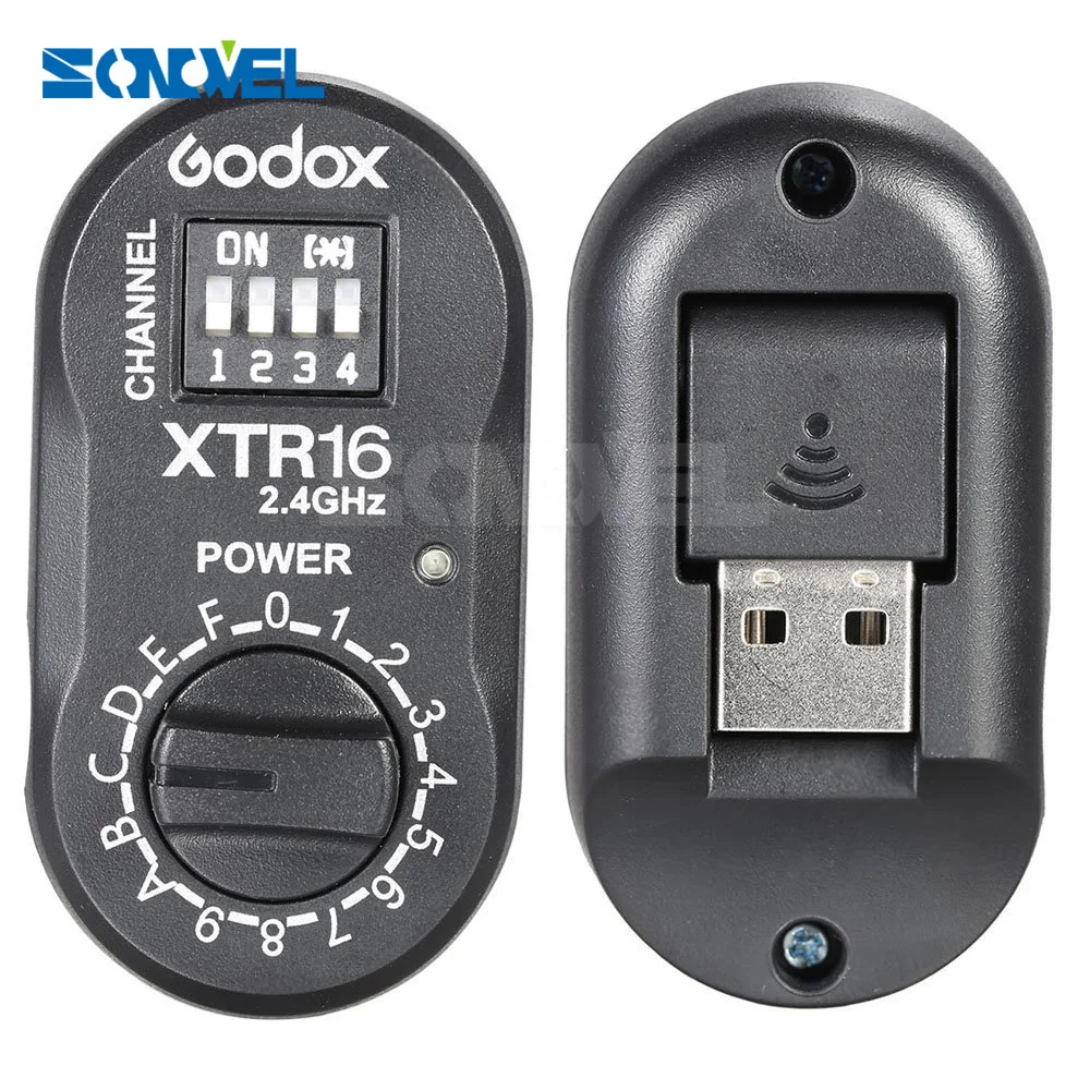 Godox XTR-16 приемник вспышки 2,4G беспроводной x-системы для X1C X1N XT-16 передатчик триггер Wistro AD360/DE/QT/DP/QS/GS/GT серии