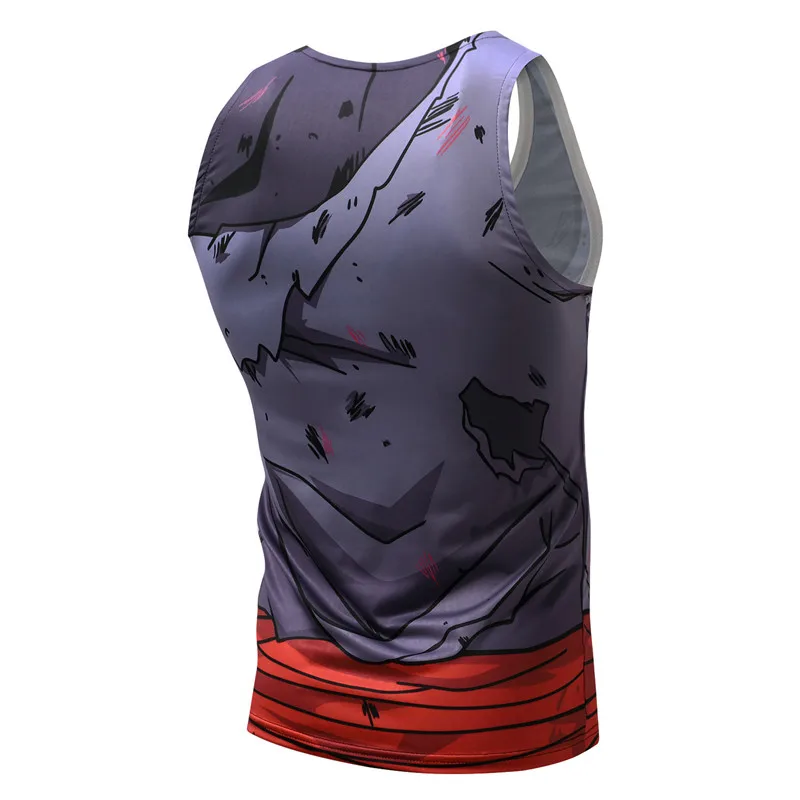 Новинка 2019 жилет супер 3D футболки Аниме Жемчуг дракона Z для мужчин и женщин Isaiah