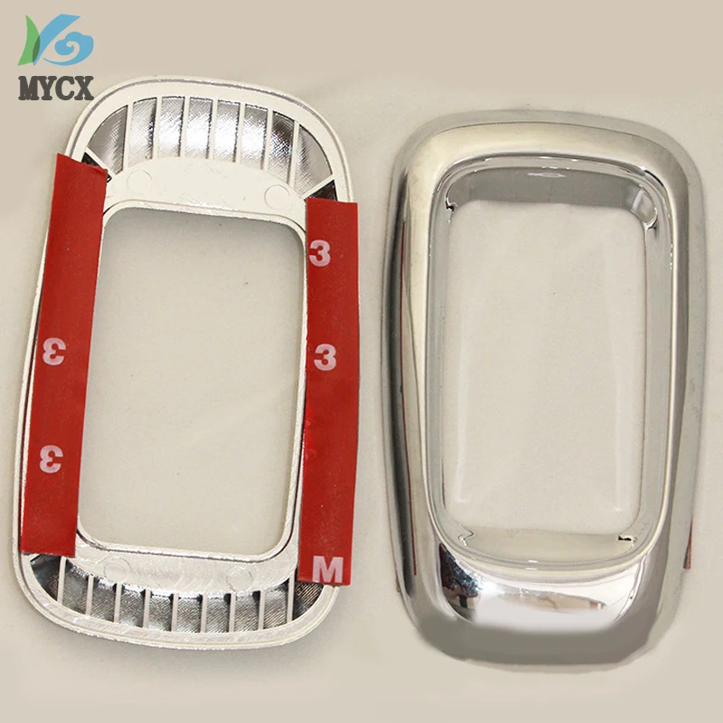 Chrome side lamp rim trim For Toyota Land cruiser Prado FJ90 3400 Spoiler SUV ABS Car Styling accessories 80 | Автомобили и