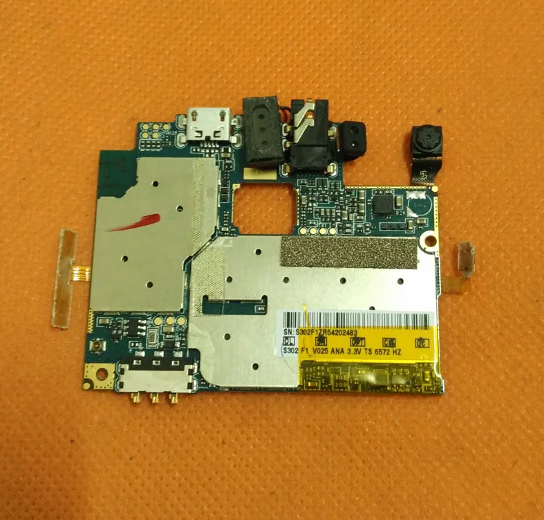 Б/у оригинальная материнская плата 512M RAM + 4G ROM для Leagoo Lead 6 Lead6 MTK6572 двухъядерный 4 5