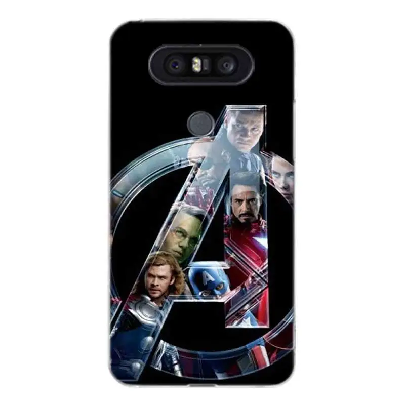 Miracle Avenger Painted Pattern Soft Rubber Case For LG K8 K10 2018 2017 Q8 Q7 Q6 G6 G7 G5 G4 V40 V30 V20 V10 Cover |