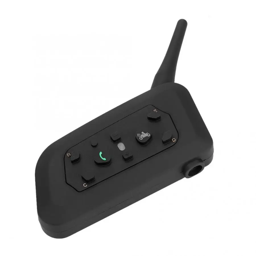 V6-1200 мотоциклетный шлем беспроводной Bluetooth домофон Hands Free наушники для 6 человек Мотокросс Мотоцикл Запчасти