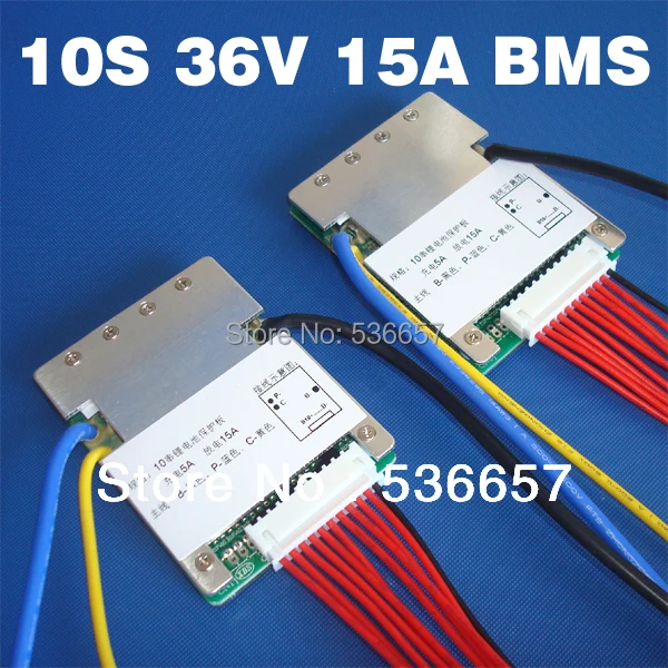 Литиевая батарея 3 6 В 7 в 10S 36 37 BMS PCM используется для литий ионных батарей 8 а/ч 10 А/ч