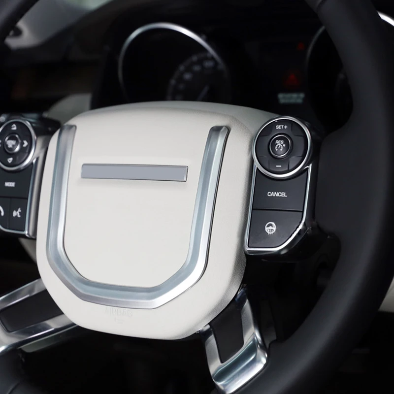 U-образная накладка на руль для Land Rover Velar 2017 2018 автомобильные аксессуары из