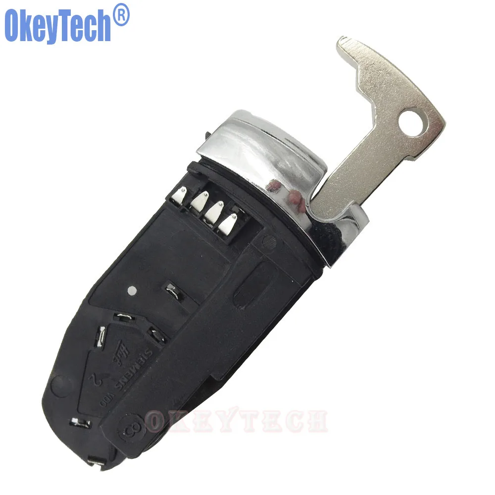 Автомобильный держатель для ключей OkeyTech + ключ Mercedes Benz MB E C R CL GL SL CLK SLK Chrome Smart Remote