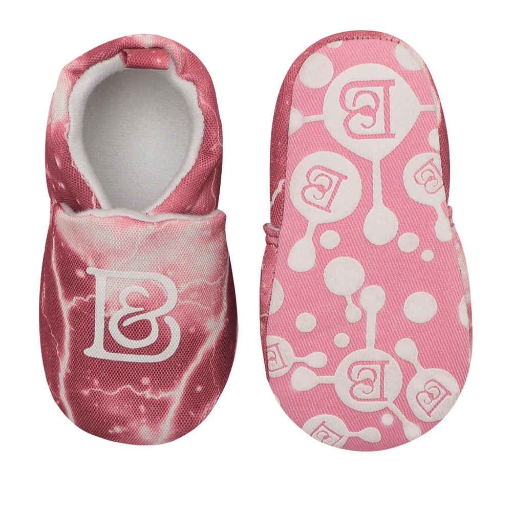 Новорожденные мальчики Детские повседневные туфли из хлопка и кожи для первых шагов 0-18 месяцев.