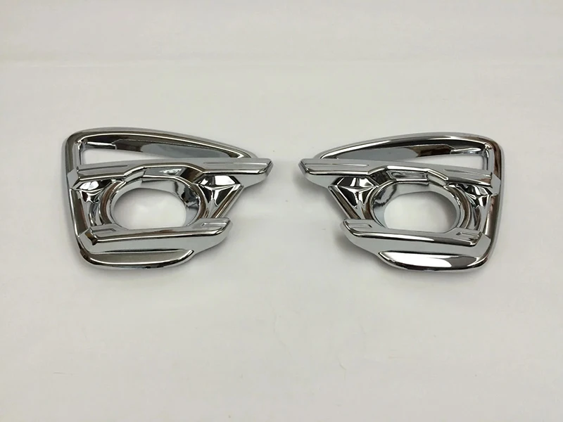 

For Mazda CX-5 CX5 CX 5 2015 abs Chrome Styling Front Foglight Cover Car Accessories Front fog light box Car Stickers 2pcs