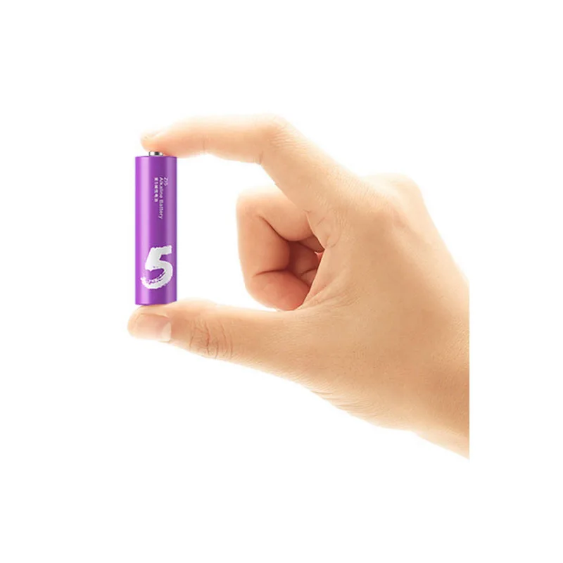 Оригинальный XiaoMi 10 шт АА батарея Радуга одноразовый комплект аккумуляторов для