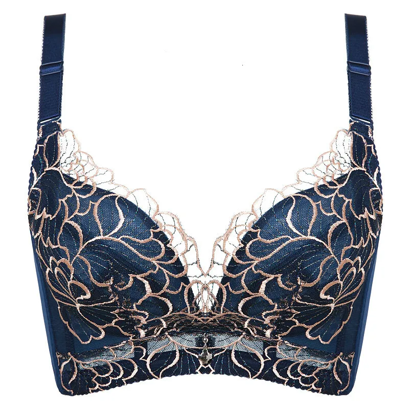 

Ultra-thin Bra Women Breathable Push Up Bra Wire Free Adjusted Underwear Women Lace Bras Embroidery Sexy Lingerie Brassiere