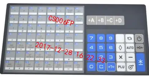 Оригинальная и новая (английская версия) клавиатура пленка для digi sm500 весы