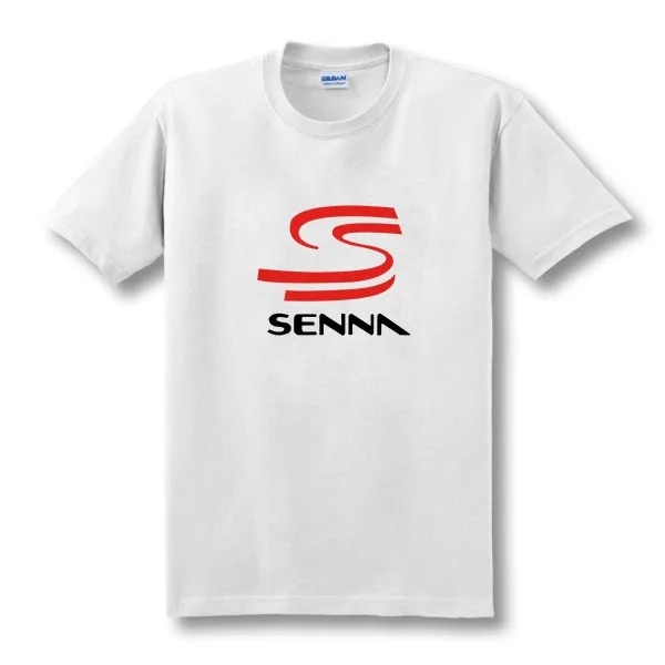 Новинка, брендовая футболка HERO F1 AYRTON SENNA, Мужская футболка, размер S~ 2XL, Повседневная футболка с коротким рукавом, топ,, XS-XXL
