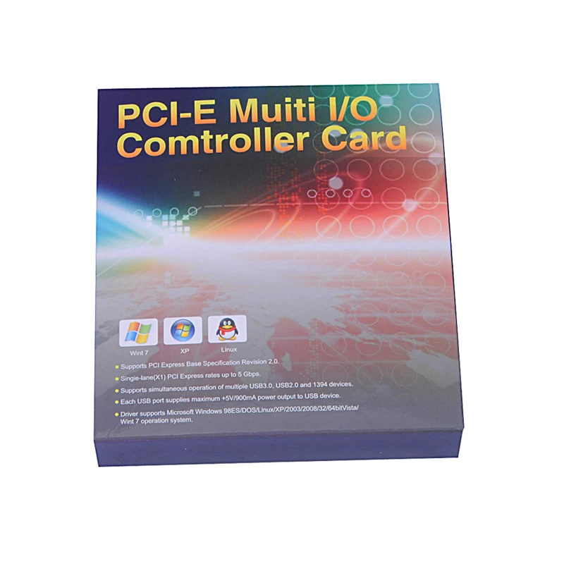 ANDDEAR PCI-E последовательная карта pcie к COM последовательный порт RS232 интерфейс плата