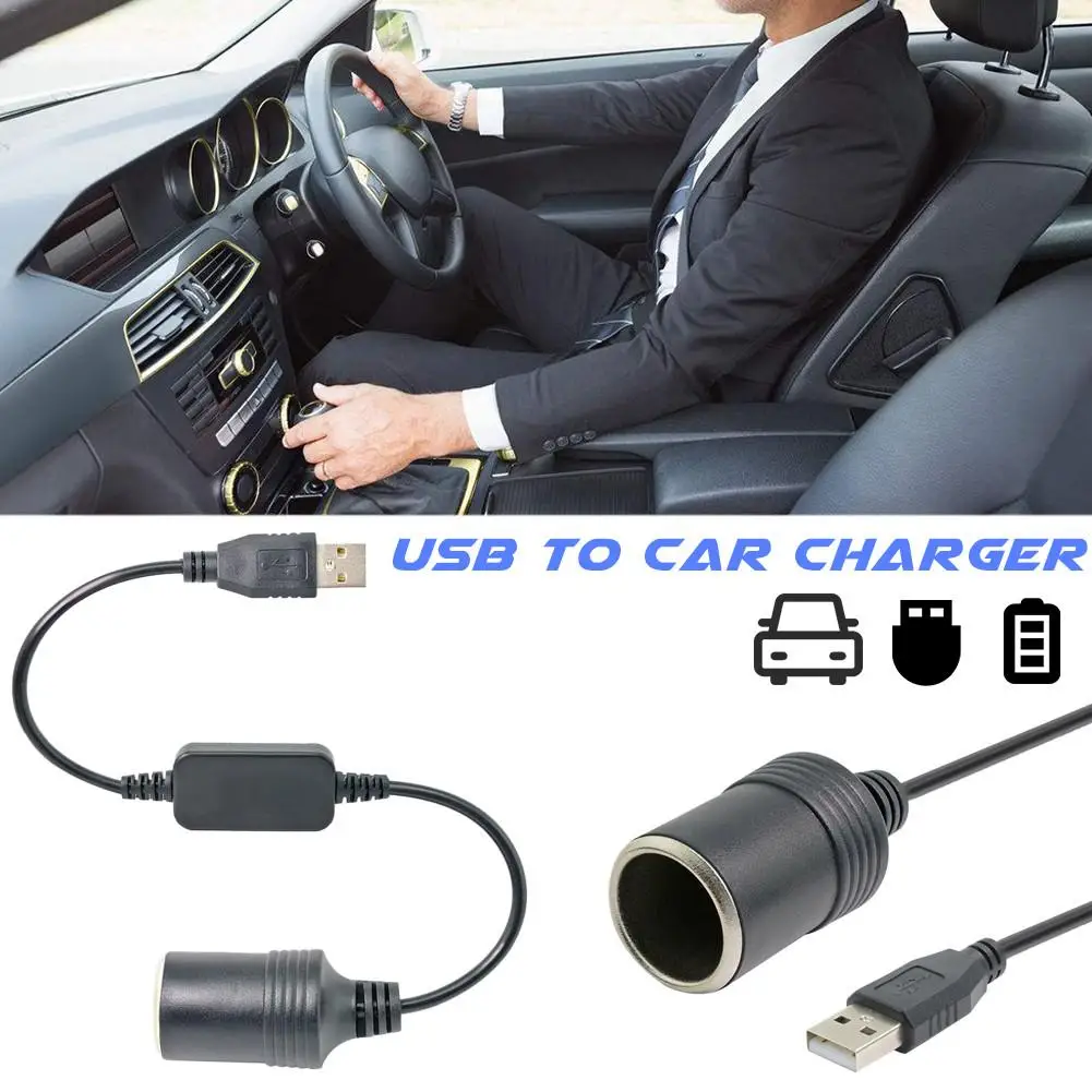 Адаптер для автомобильного прикуривателя 5 В 2 а с USB на 12 8 Вт адаптер конвертер