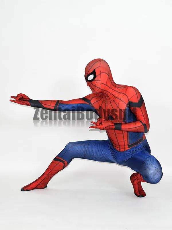 Костюм Человека паука костюм Капитана Америки спайдермена для косплея|spiderman cosplay
