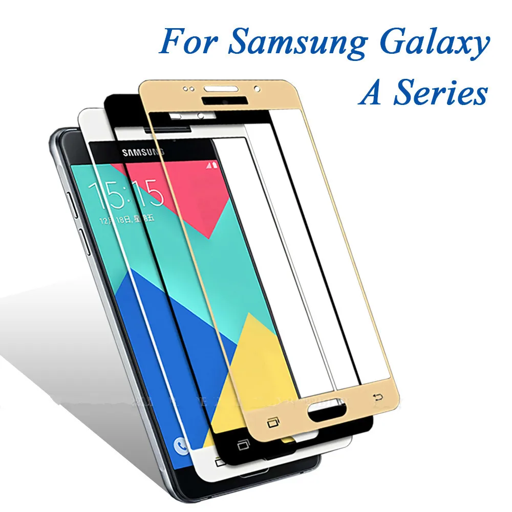 Защитное стекло для Samsung A8 A5 2017 закаленное Galaxy A3 A7 2016 стеклянная Защитная пленка