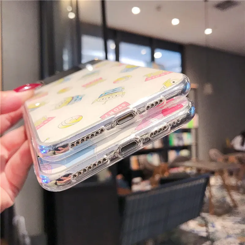 Роскошный мультяшное зеркало с узором чехол для iPhone XS Max XR Чехлы 6 S 7 8 Plus X