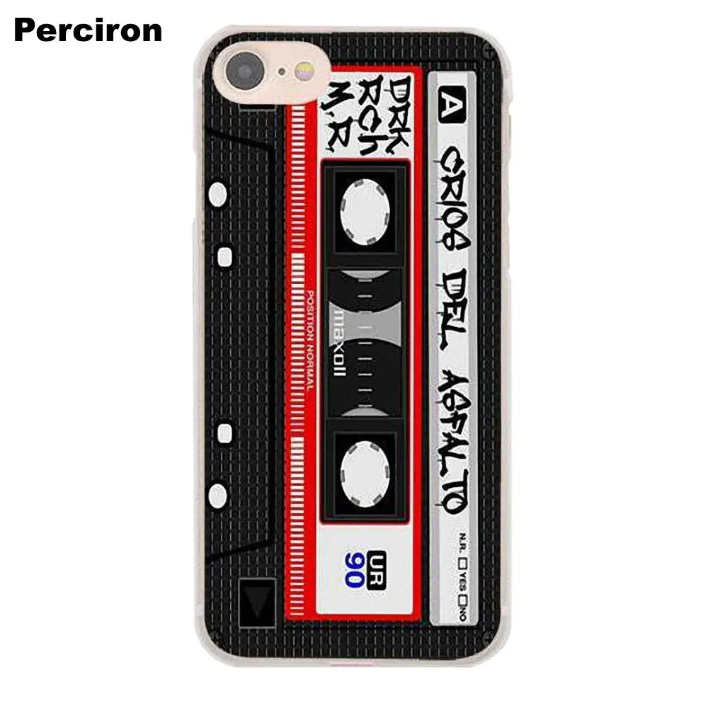 Perciron мягкие Ретро кассеты для камеры Apple iPhone 4 4S 5 5C SE 6 6S 7 8 Plus X LG G3 G4 G5 G6 K4 K7 K8 K10 V10