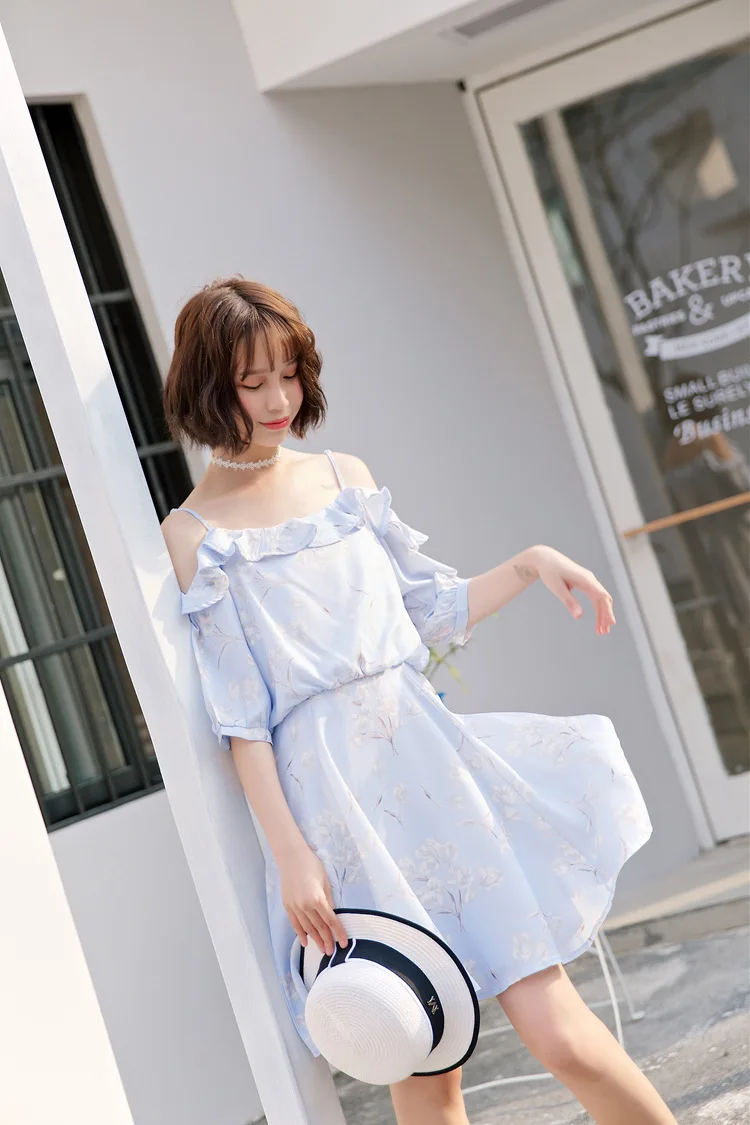 Summer Style Sexy Women Cute Beach Dress Chiffon Beachwear Cover Up Swimwear Vestidos |