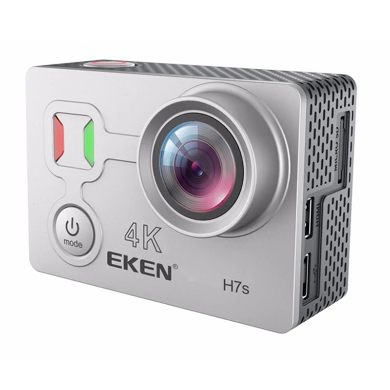 EKEN H7s Action Camera Ultra HD 4K 30FPS WiFi 2.0&quot 170D Go Underwater Waterproof Pro Helmet Cam Remote Sport | Электроника