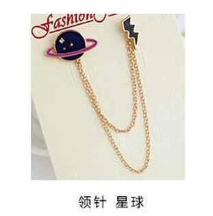 Высокое качество маленький белый кролик счастливая кошка омлет Гора Fuji планета облако Молния Брошь на