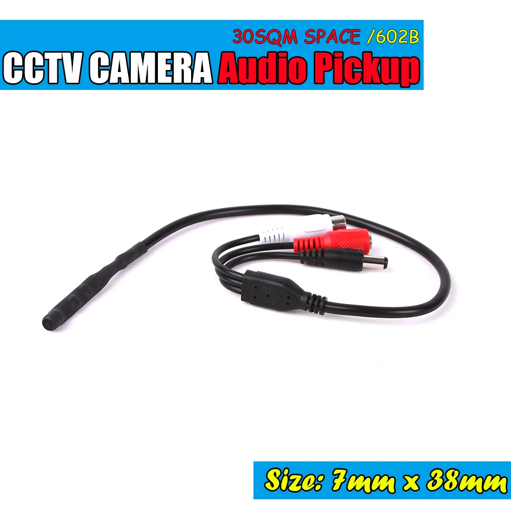 Широкий радиус действия мини микрофон для системы видеонаблюдения камеры