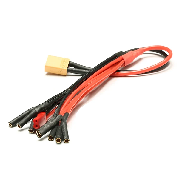 XT30 до 4X2 мм пуля w/JST ESC силовой кабель 110 для Rc модельных деталей | Игрушки и хобби
