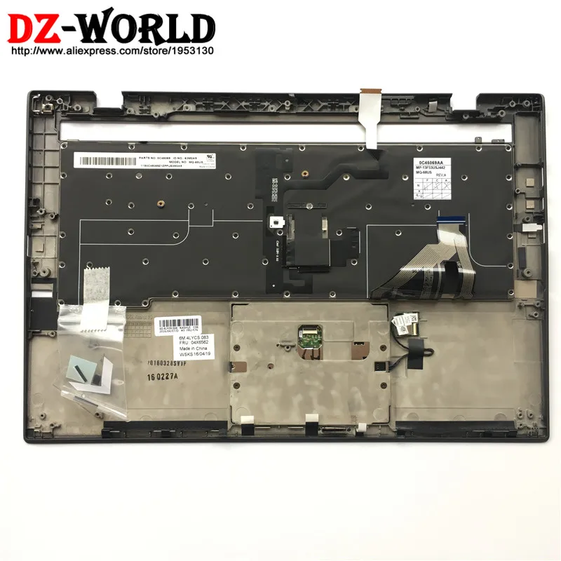 Новая Оригинальная клавиатура с подсветкой US для Lenovo Thinkpad X1 Carbon 2nd 20A7 20A8 сенсорной