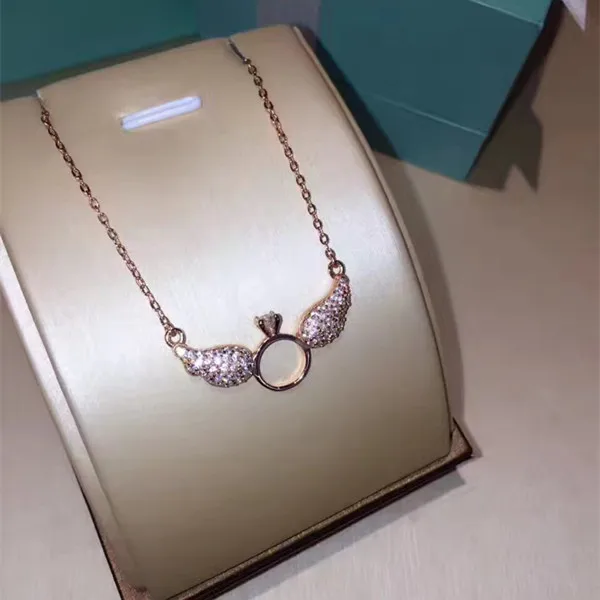 Ожерелье из серебра 925 пробы с фианитом|designer necklace|fashion necklacenecklace designer |