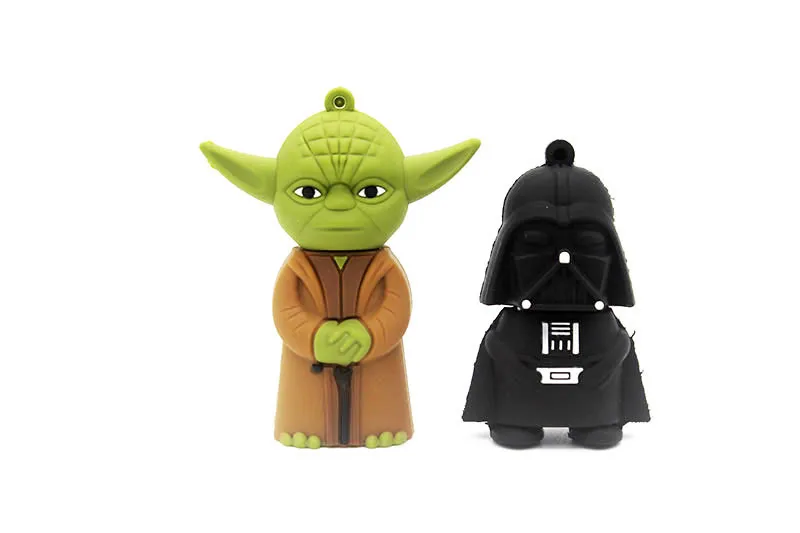 JASTER USB флешка Звездные войны йода/Дарт Вейдер флэш-накопитель 4 ГБ 8 ГБ 16 ГБ 32 ГБ 64 ГБ флеш-накопитель USB 2,0 подарки Chiavetta USB Cle USB