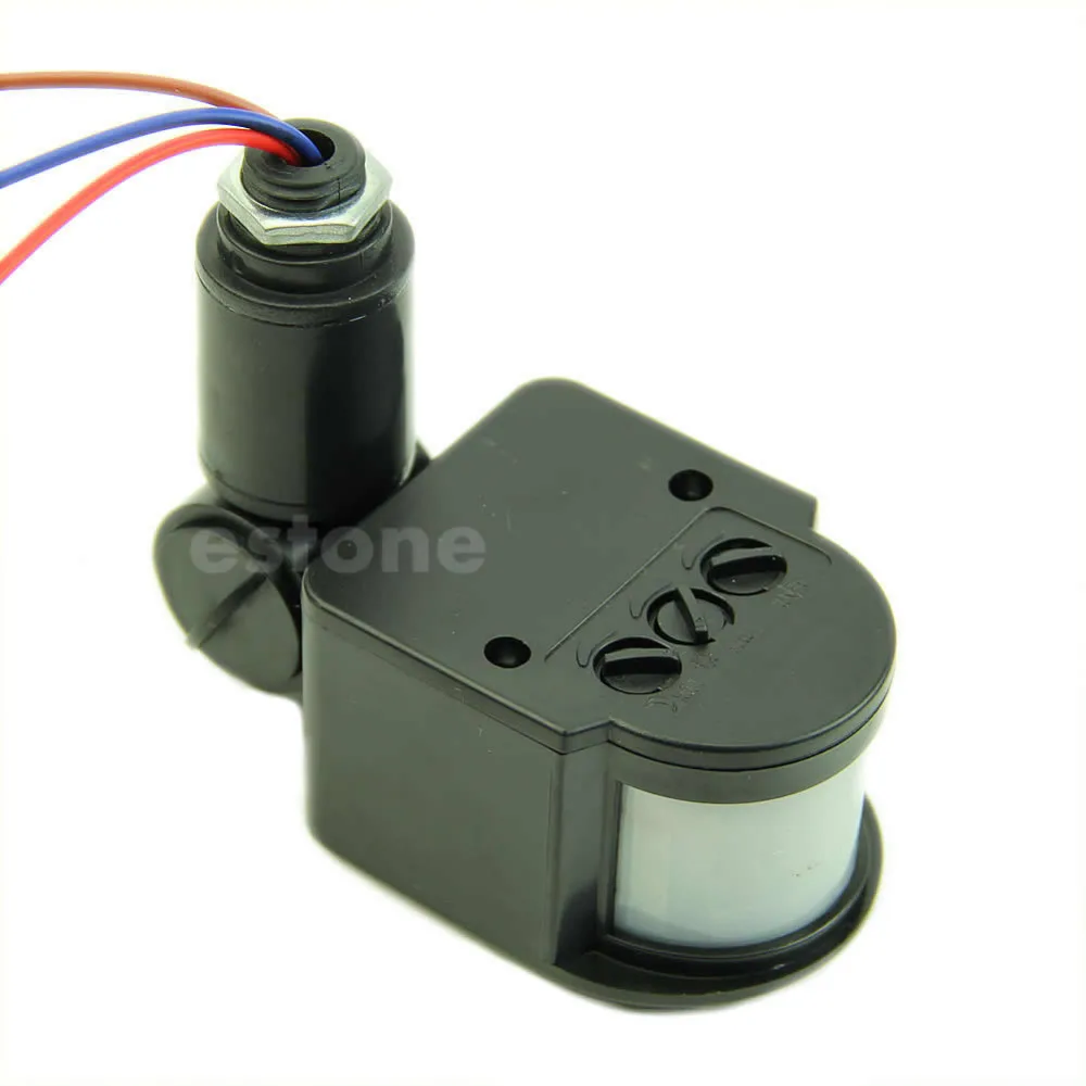 Наружный настенный инфракрасный датчик движения 12 м светодиодсветильник Лампа